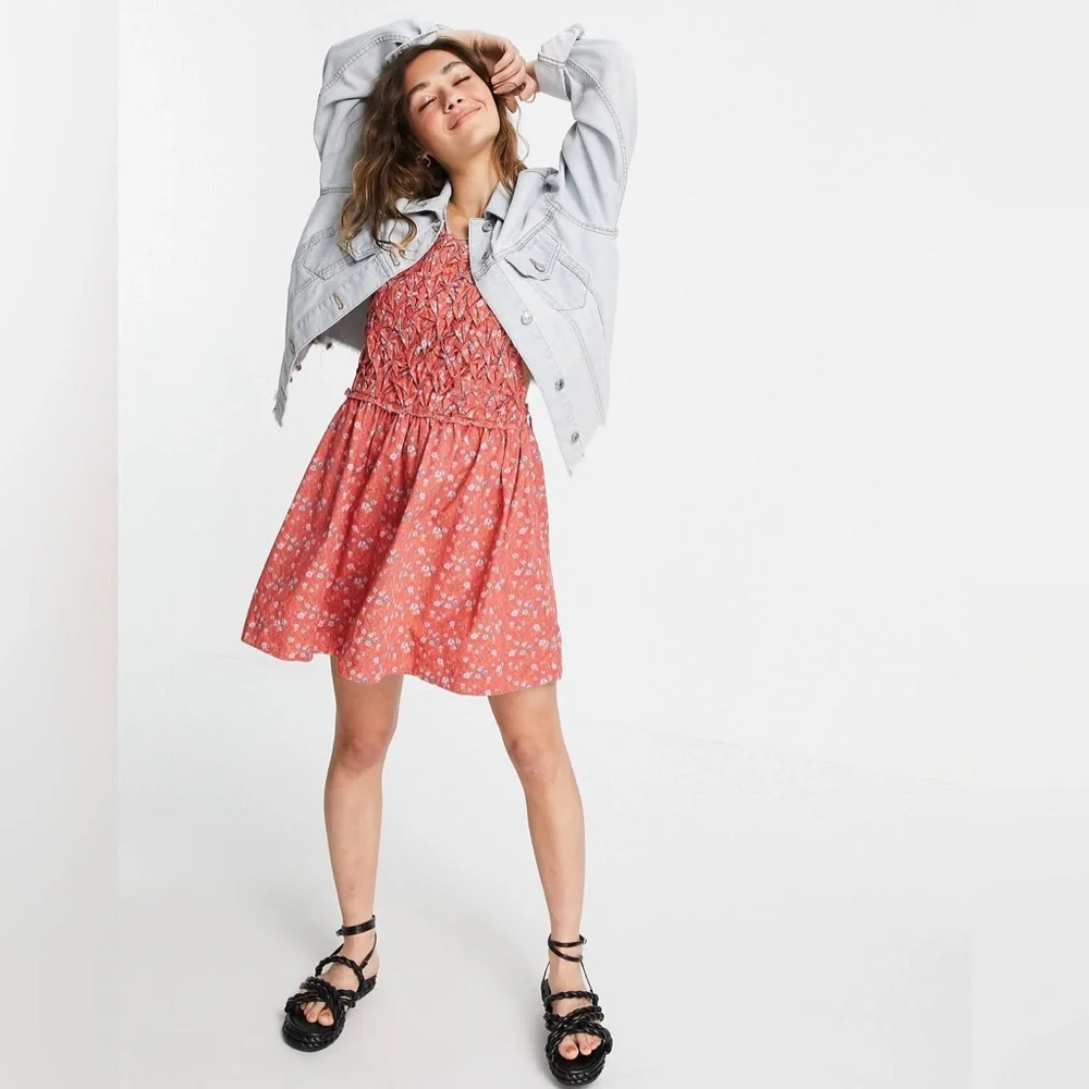 Free People Poppy Combo Petunia Mini Dress - Picture 11 of 11